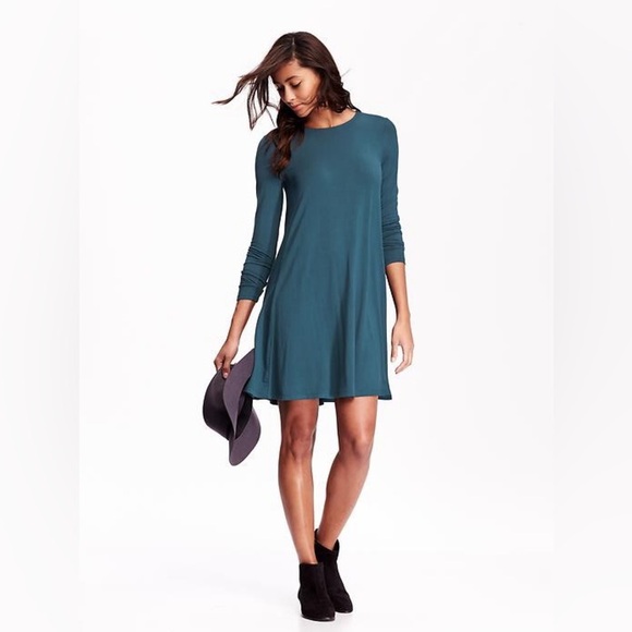 New! Old Navy Jersey Knit Swing Dress Size XL - Picture 1 of 9